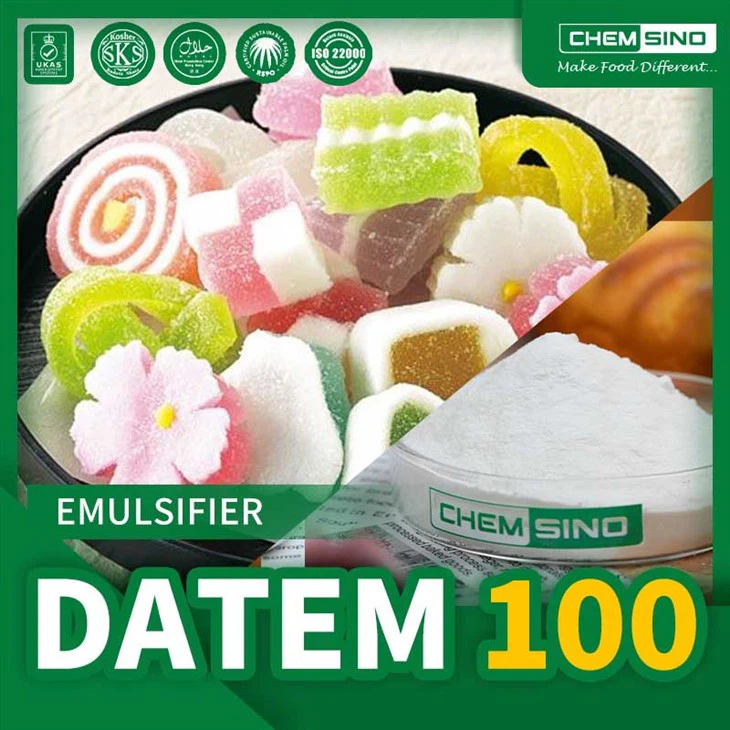 DATEM 100% はハラールおよびコーシャ製品での使用に適しています