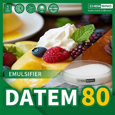 DATEM を使用した高品質食品の需要が 80%