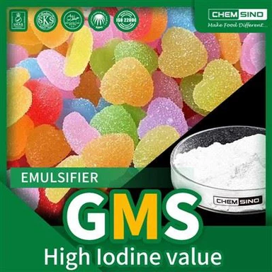 人気のモノステアリン酸グリセロール CAS No.31566-31-1 GMS 高ヨウ素価 2