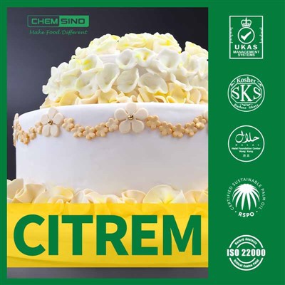 ソース、クリーム、ドリンク用の汎用性の高いシトレムE472C乳化剤